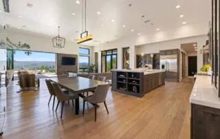 inside the estate villa